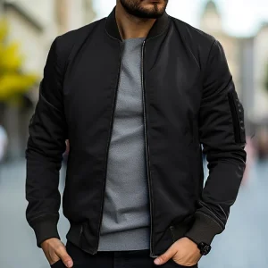 Blouson bombardier élégant pour hommes Sebastian