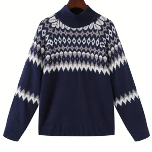 Katya | Pull à manches longues de luxe pour femmes pour un style hivernal parfait