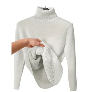Alvira Women's Long Sleeve Turtleneck Sweater | Parfait pour l'élégance hivernale