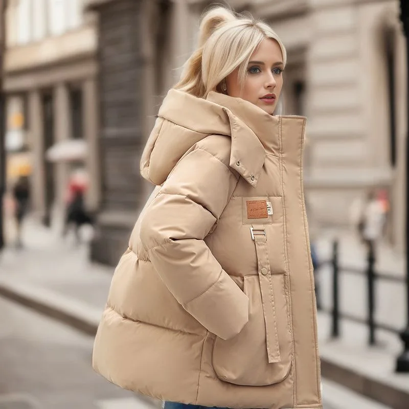Elena | Veste d'hiver de luxe avec rembourrage en duvet pour une chaleur inégalée – Image 4
