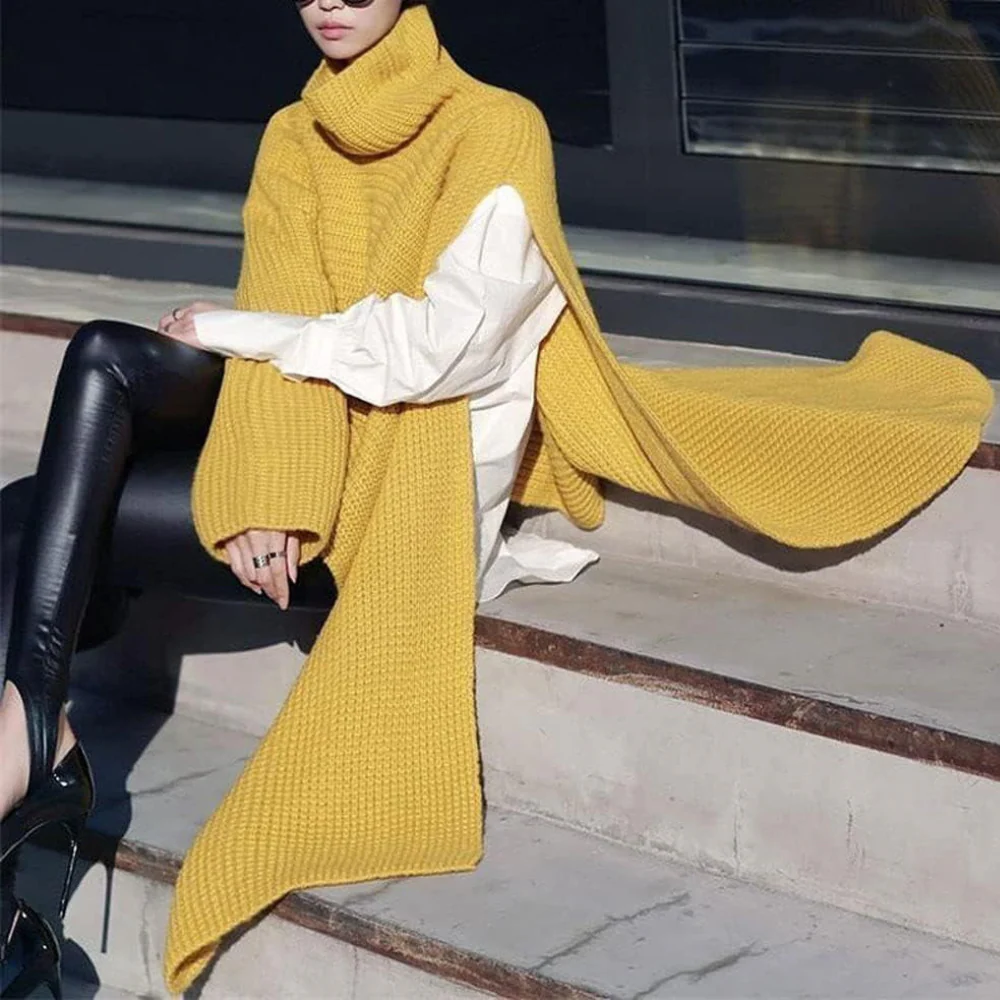 Bini | Elegant Knitted Turtleneck Sweater for Women – Image 3