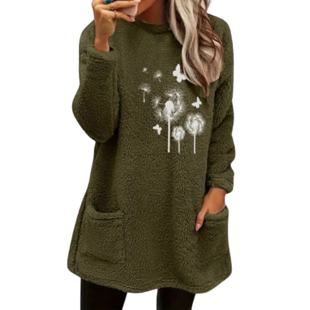 Arceli | Pull long et surdimensionné pour femme | Merveilleusement chaud et confortable – Image 8