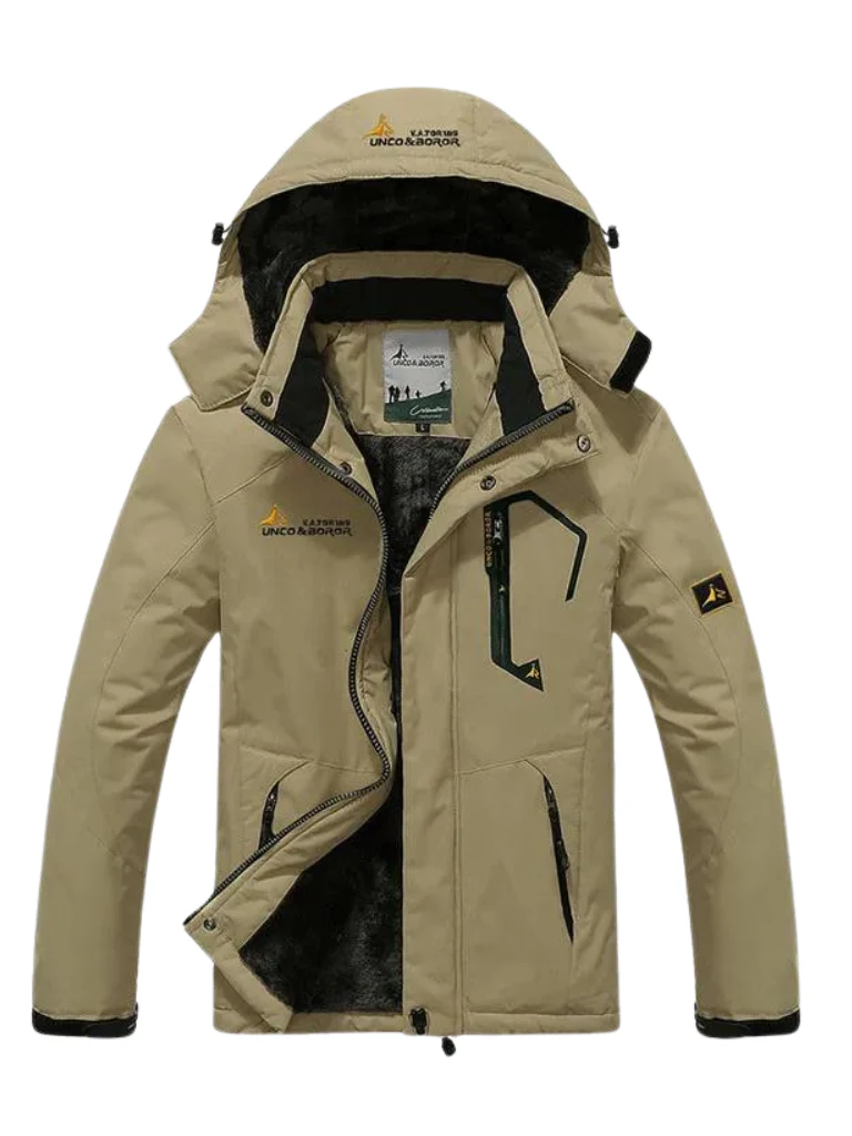 Ludvig | Manteau d'hiver élégant avec capuche douillette