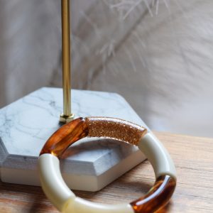 Bracelet en acrylique – Glitter n°3