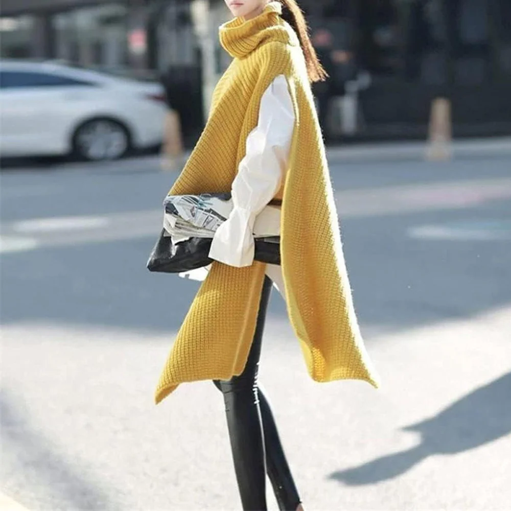 Bini | Elegant Knitted Turtleneck Sweater for Women – Image 4