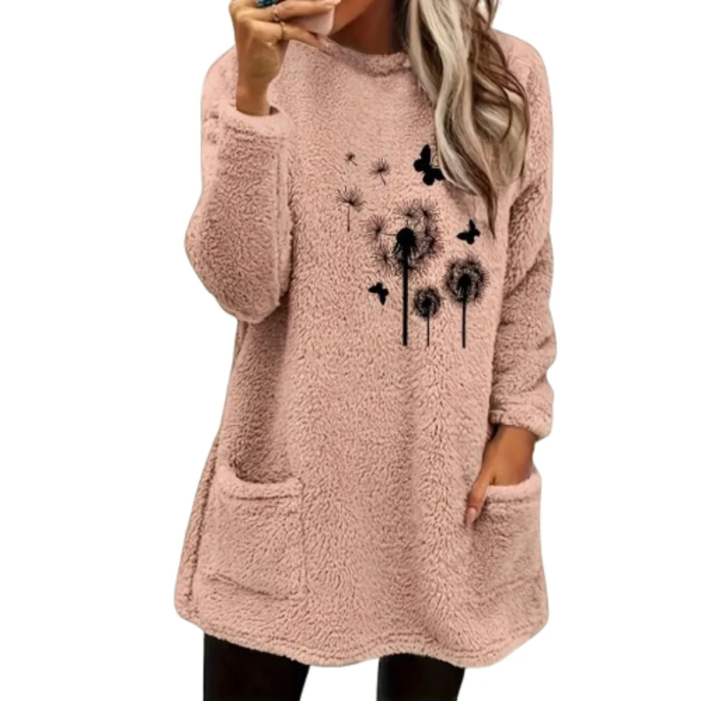 Arceli | Pull long et surdimensionné pour femme | Merveilleusement chaud et confortable – Image 3