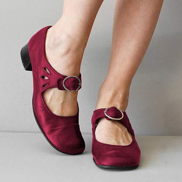 Anika | Authentic Vintage Round Nose Shoes – Image 5