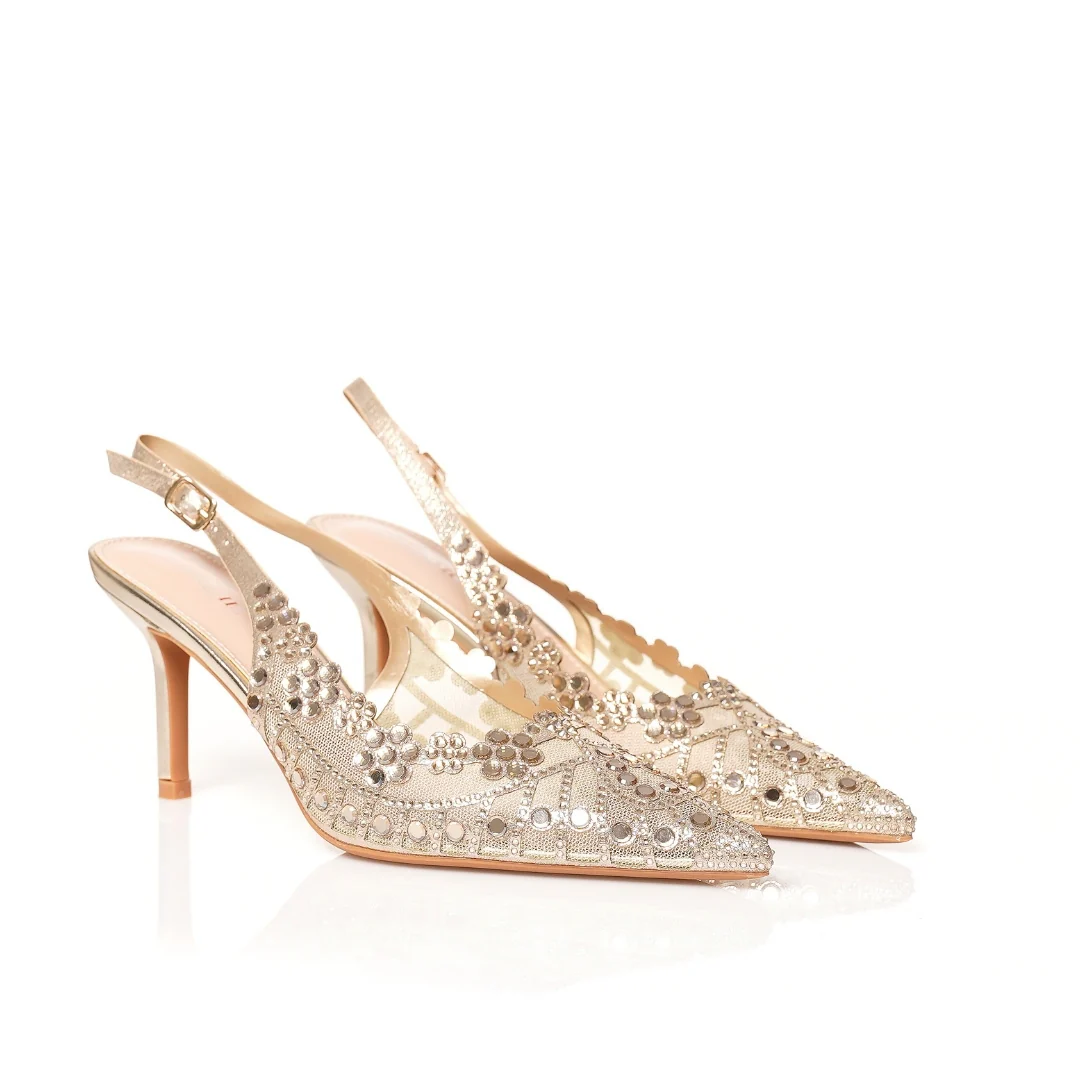 Slingback miroir soiree H25-F5540 – Image 7