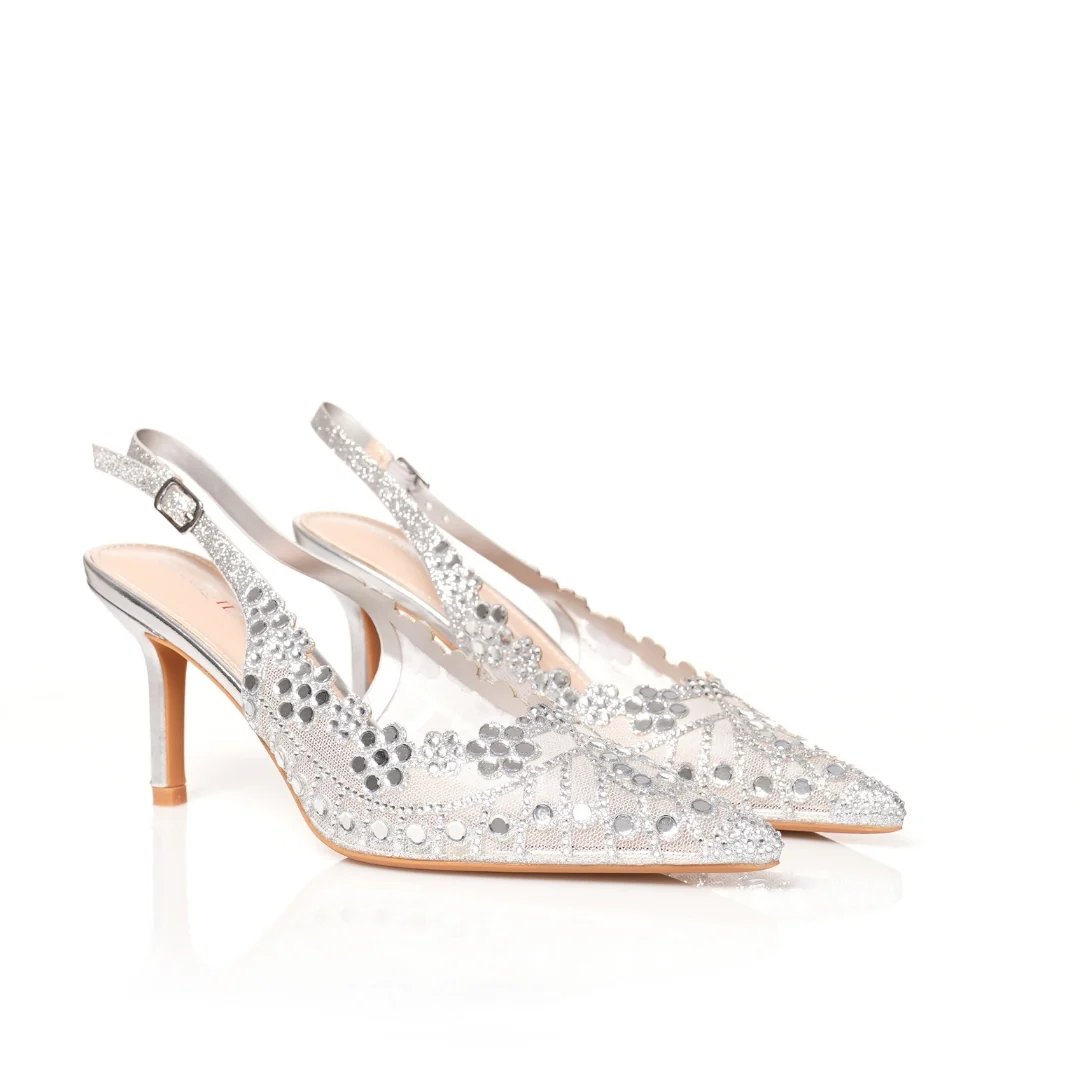 Slingback miroir soiree H25-F5540 – Image 5