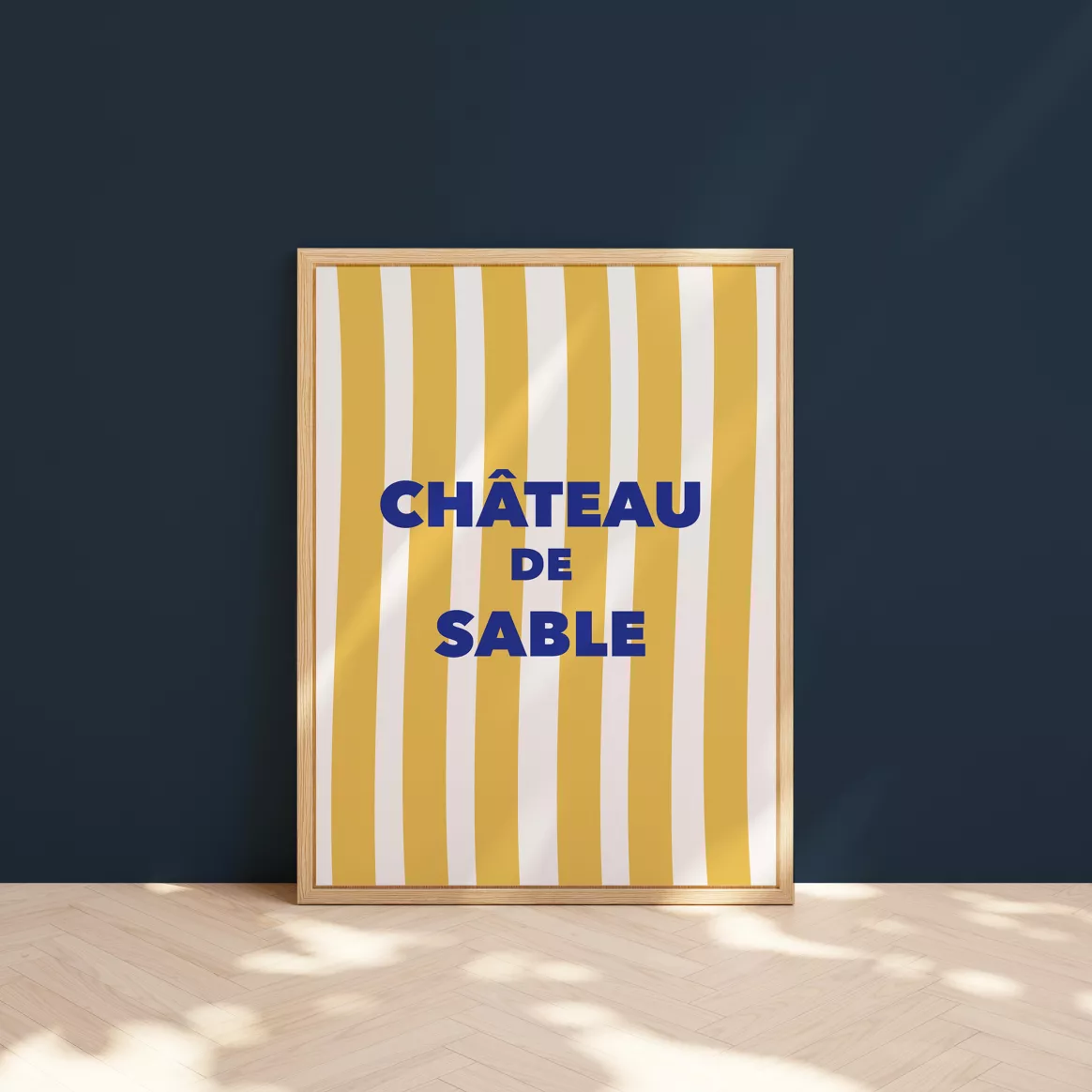 Affiche – Château de sable – Image 2