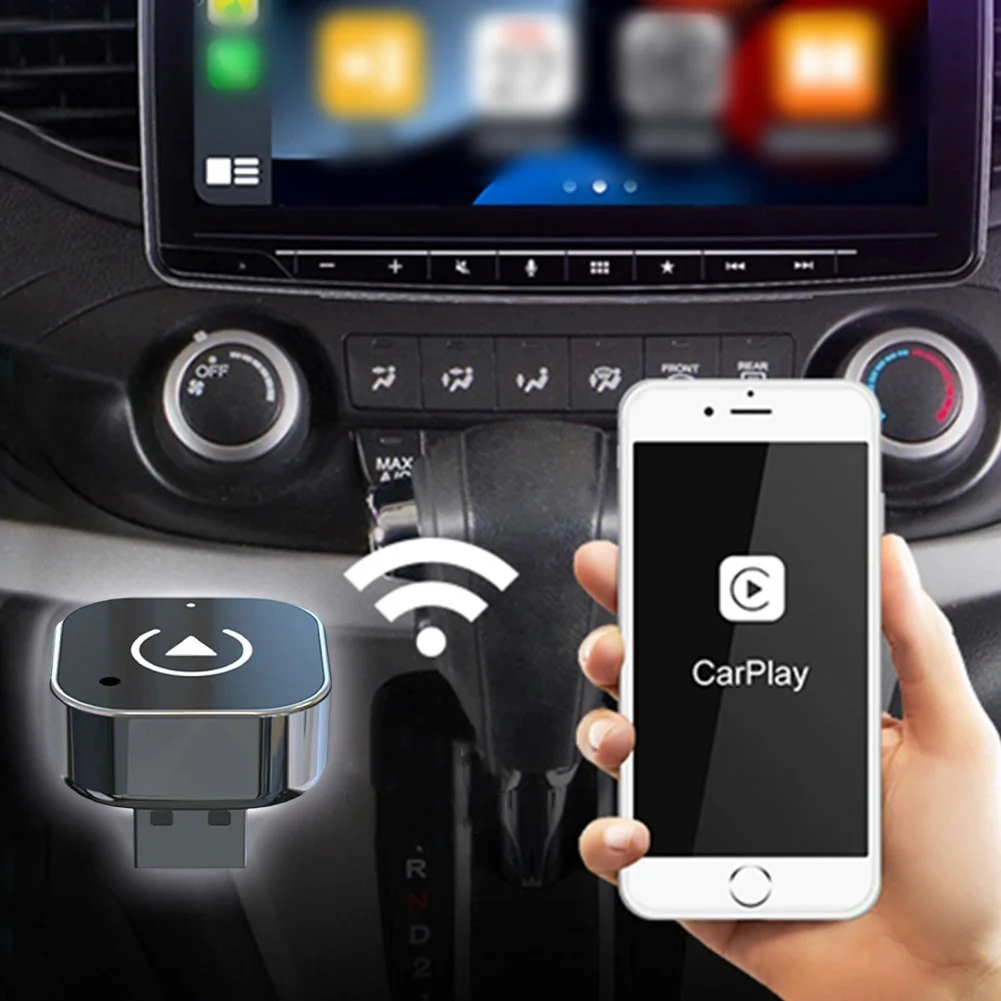 Adaptateur USB sans fil Android auto et Apple carPlay- – Image 2