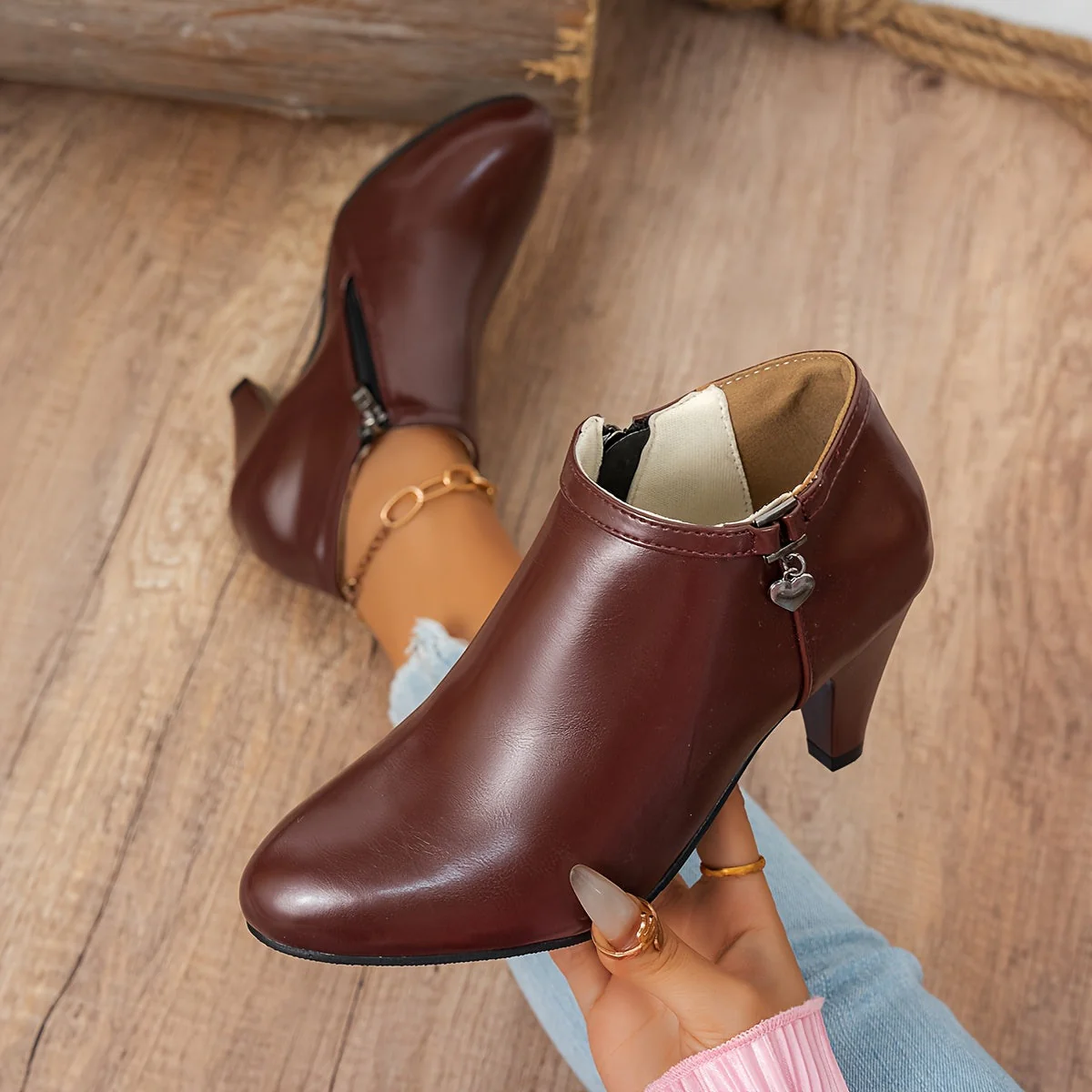 Florianne | Bottines Chic à Talon Confort – Image 4