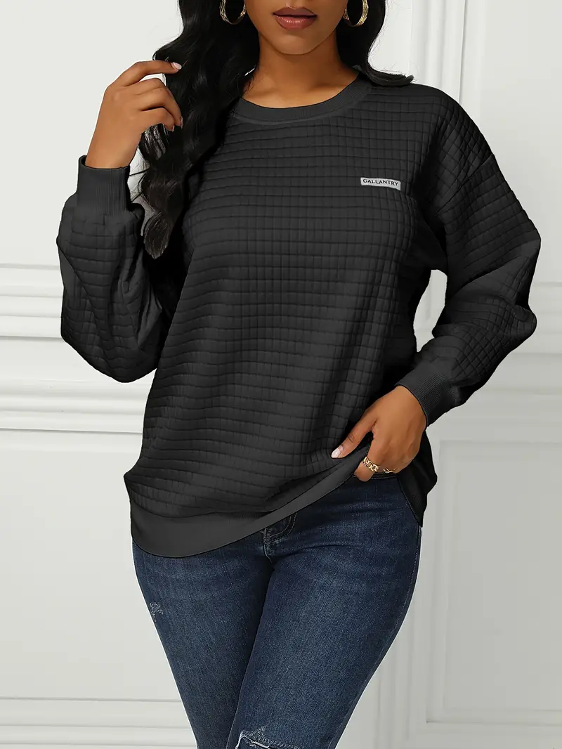 Galadriel - Pull gaufré élégant et confortable pour femmes – Image 2