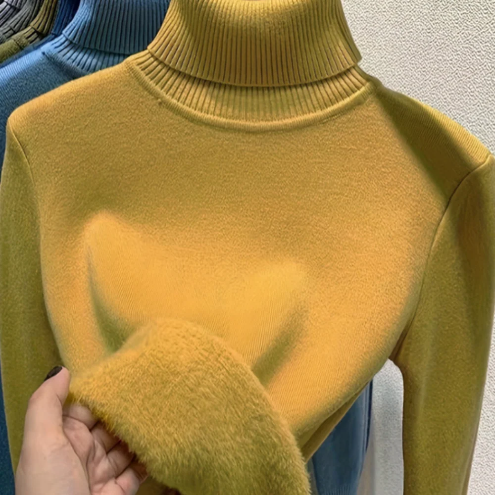 Aida | Col roulé doublé polaire de luxe pour femme | Stylish Elegance – Image 8