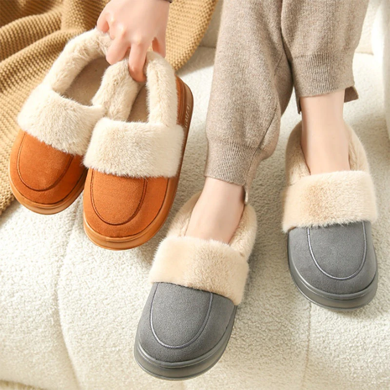 Lucinida - Chaussons pelucheux confortables et élégants pour dames – Image 3