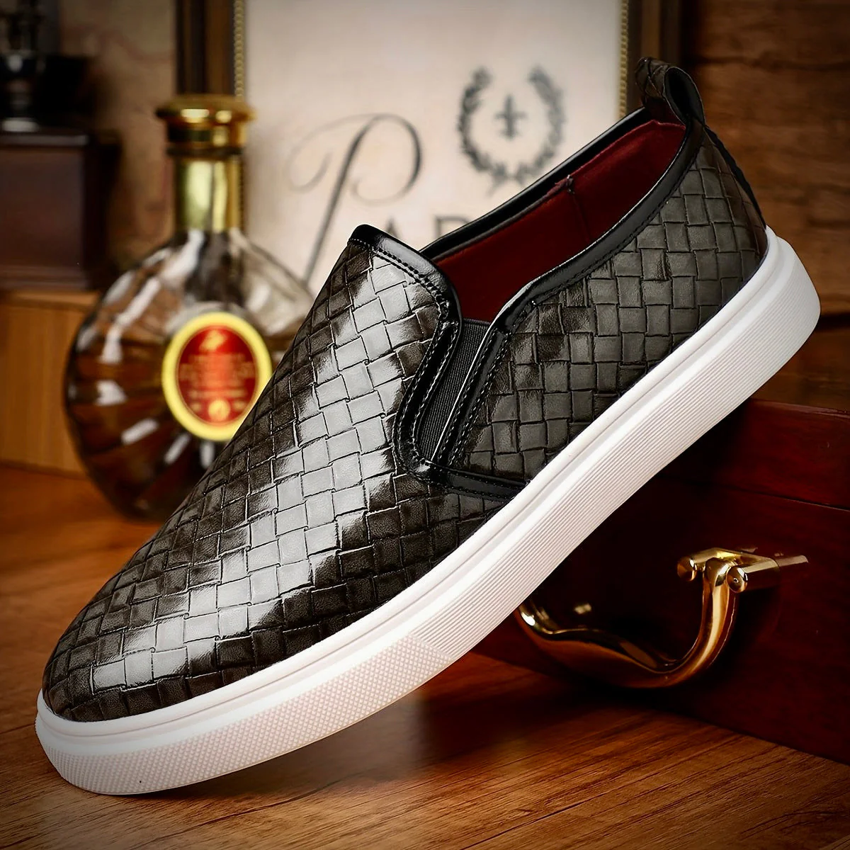 Luxueux mocassins en cuir Graf de Darius – Image 7