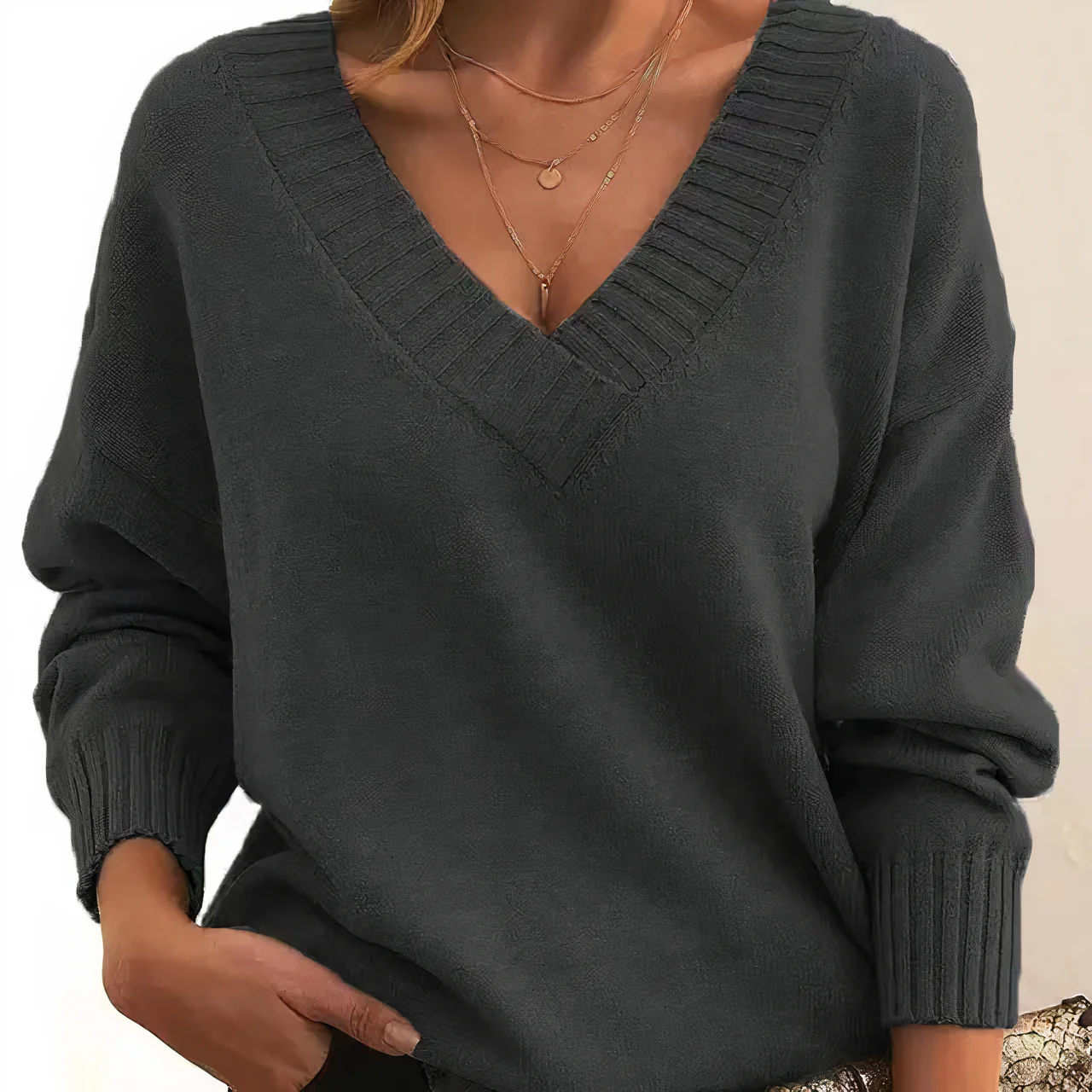 Amelinda - Pull en cachemire de luxe pour un automne élégant – Image 6