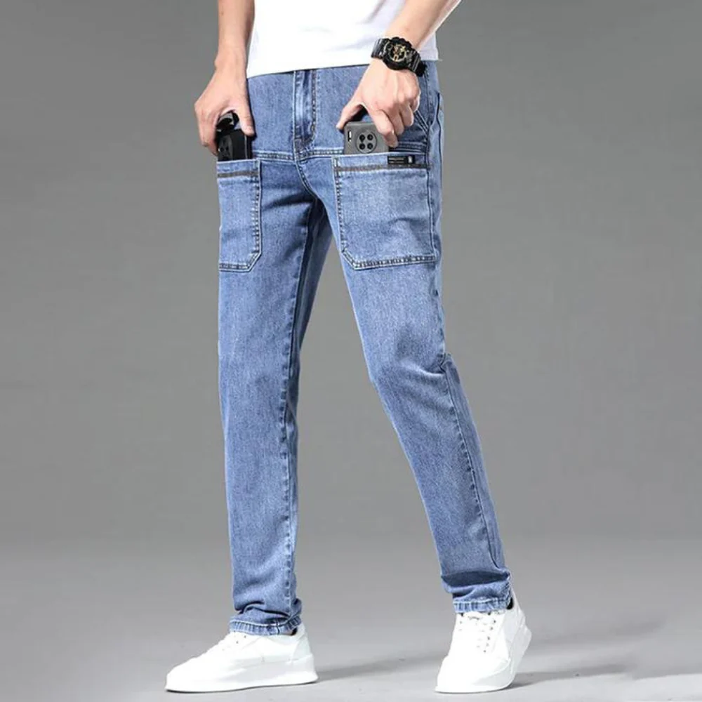 TIBOR - Jeans multi-poches élégants pour l'homme moderne – Image 8