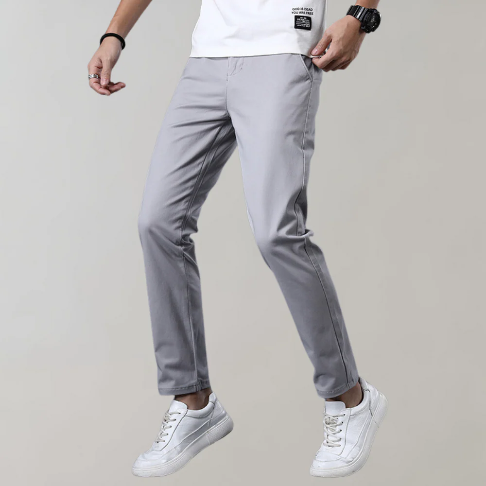 Konrad - Pantalon chino tendance à coupe étroite pour un style sans effort – Image 5