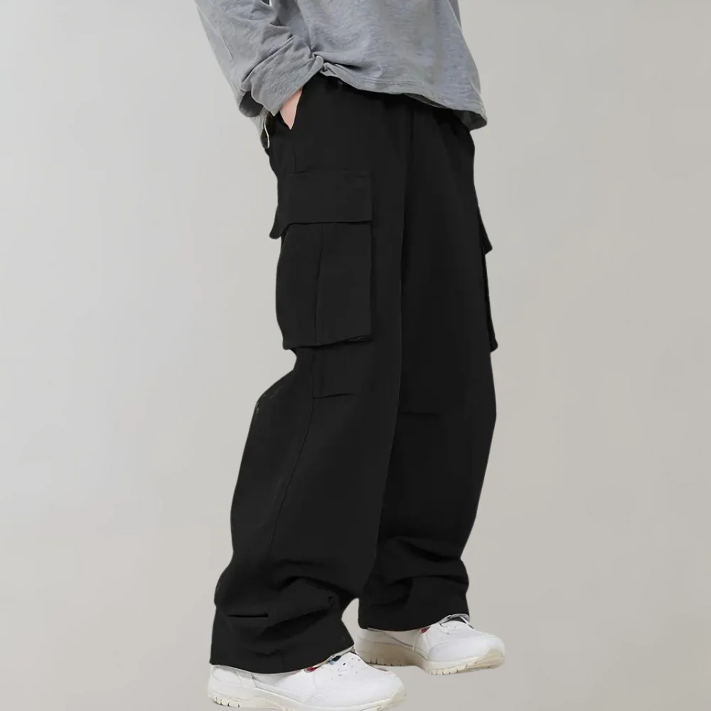 Asger - Str stylish Straight-Leg Cargo Pants pour hommes – Image 3