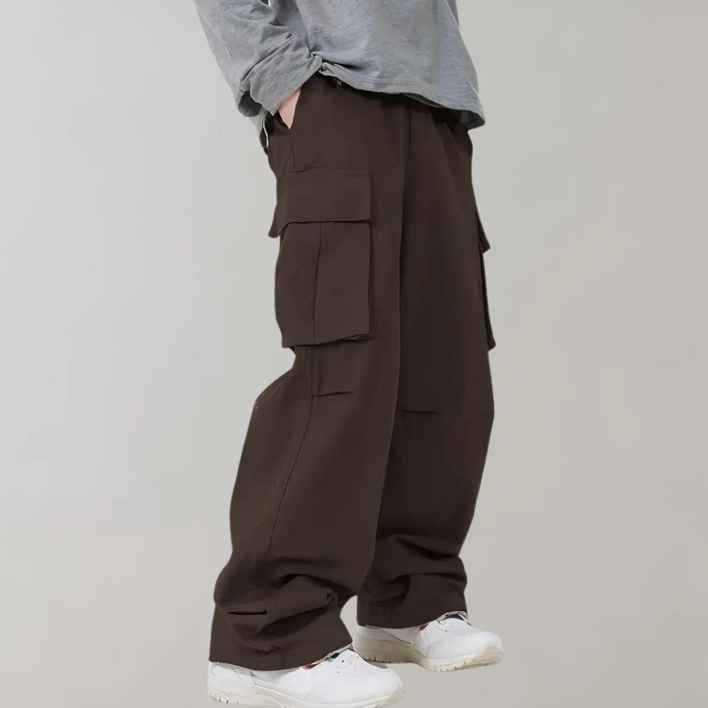 Asger - Str stylish Straight-Leg Cargo Pants pour hommes – Image 4