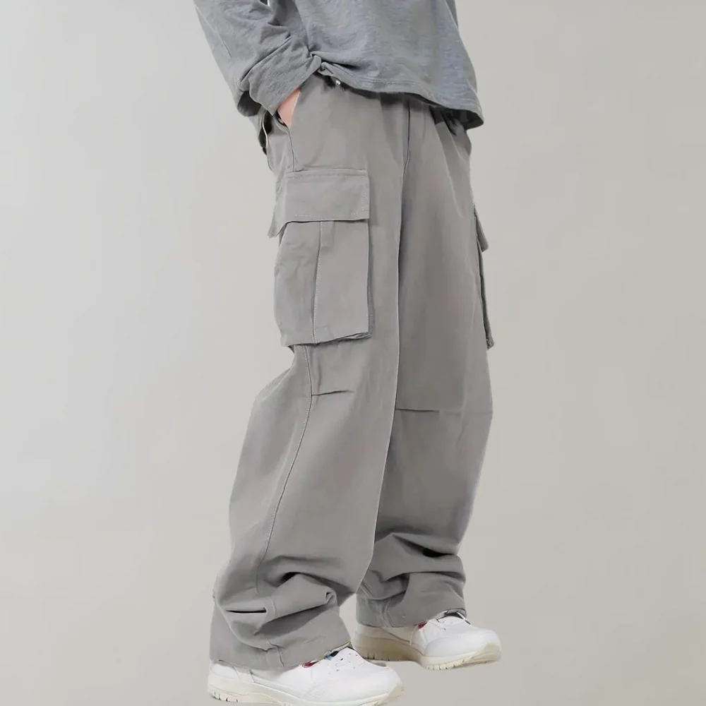 Asger - Str stylish Straight-Leg Cargo Pants pour hommes – Image 7