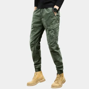 Daan - Pantalon cargo élégant pour homme avec poches de rangement pratiques