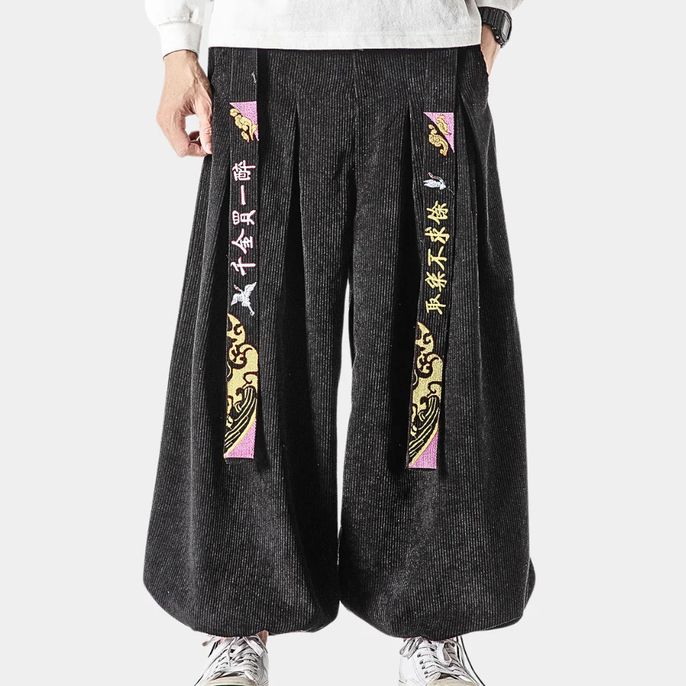 Adrian - Pantalon élégant en tricot côtelé pour l'homme moderne – Image 7