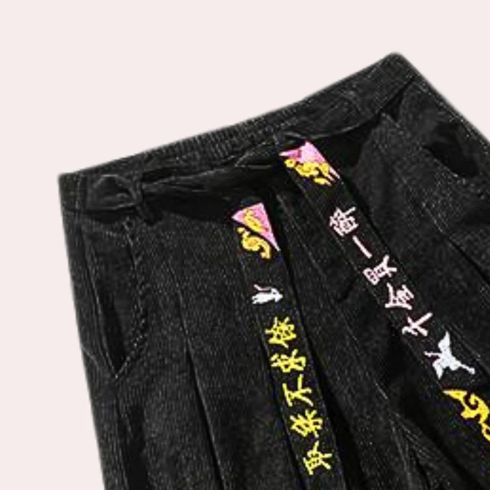 Adrian - Pantalon élégant en tricot côtelé pour l'homme moderne – Image 5