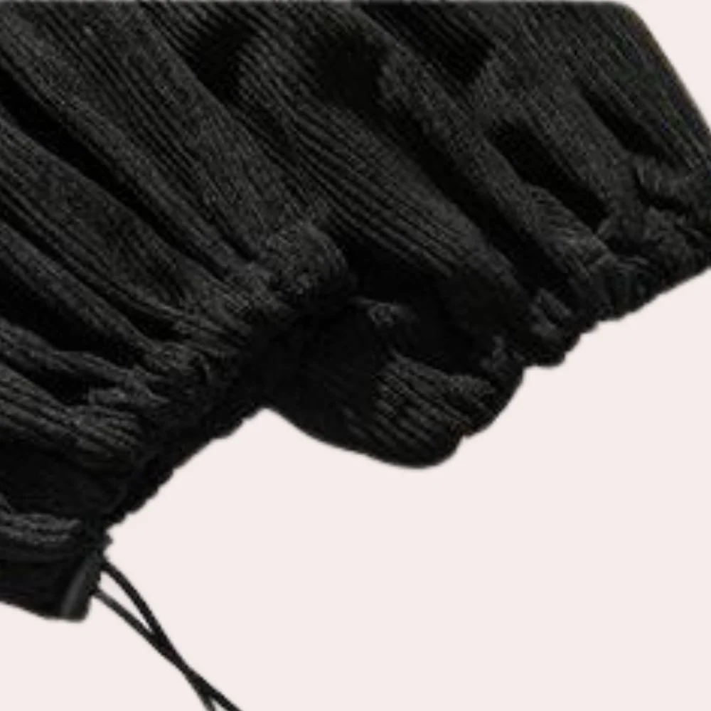 Adrian - Pantalon élégant en tricot côtelé pour l'homme moderne – Image 4