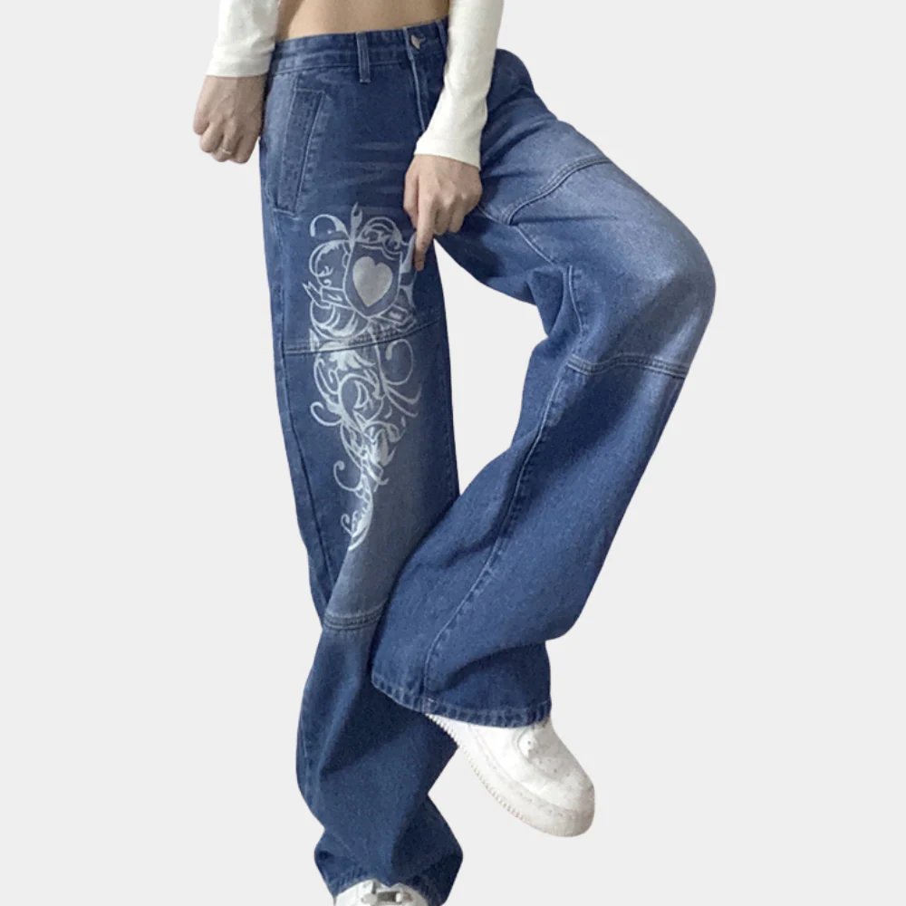 Jeans cargo tendance pour femmes - Confort et style combinés – Image 4