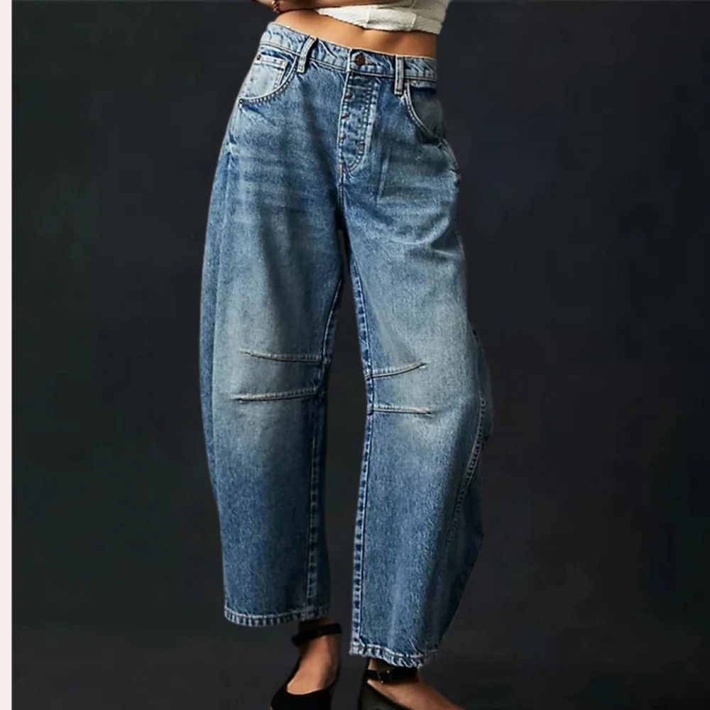 Jeans à jambe large élégants pour femmes - parfaits pour toutes les occasions ! – Image 8