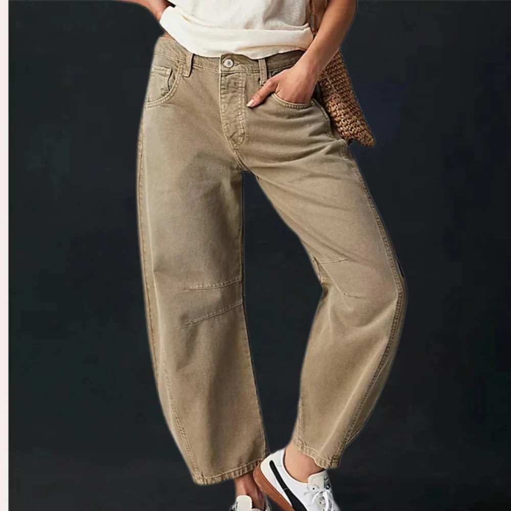 Jeans à jambe large élégants pour femmes - parfaits pour toutes les occasions ! – Image 5