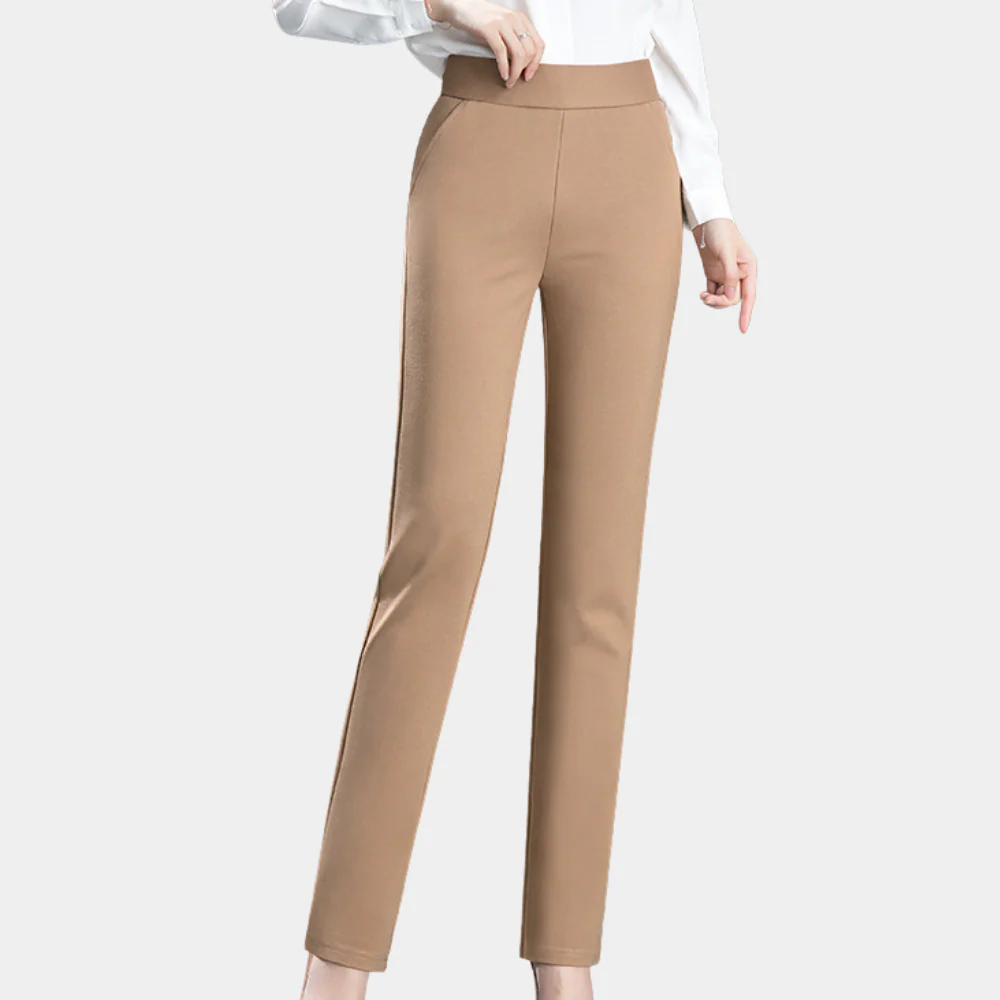 Abril - Pantalon rectangulaire tendance pour femmes pour un look élégant – Image 4