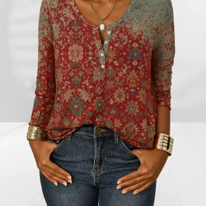 Alina - Blouse Boho Élégante