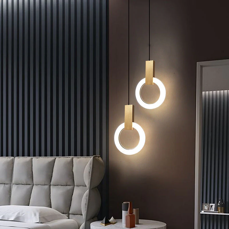 Elégante lampe pendante LED nordique – Image 9