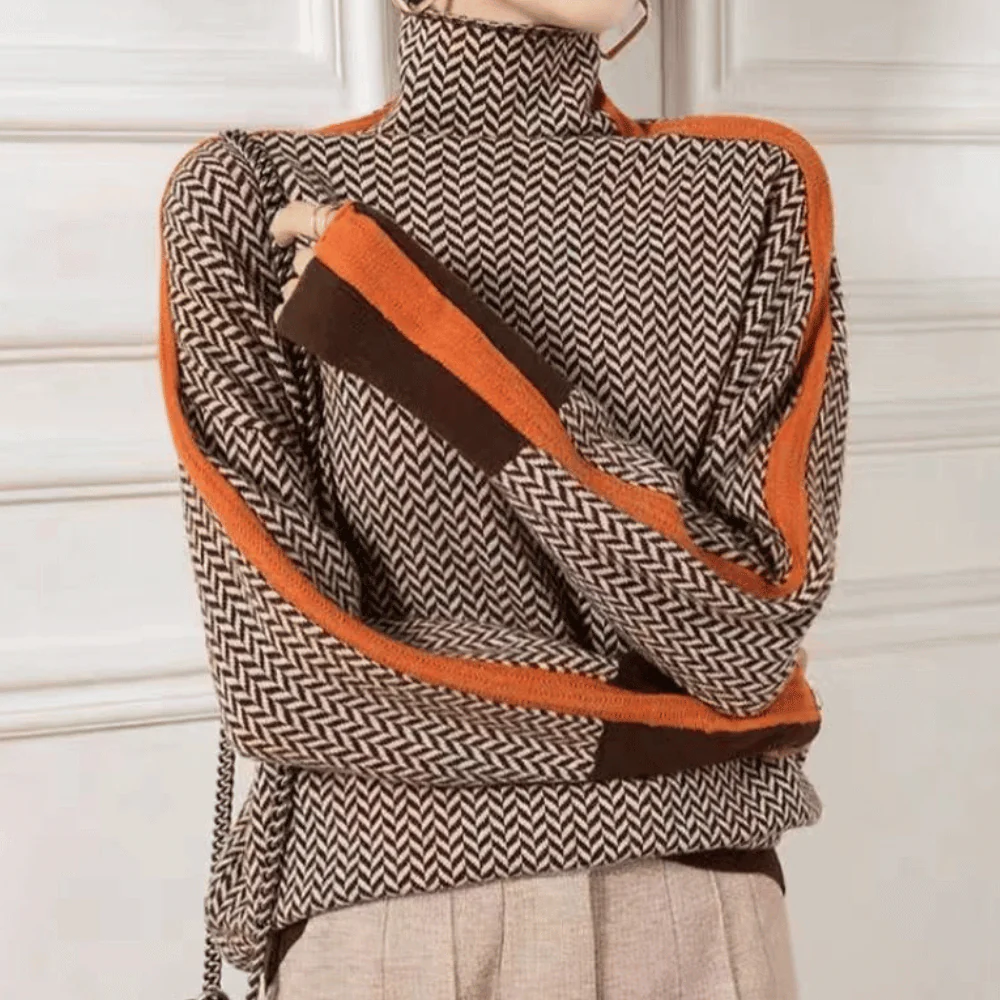 Adina - Pull confortable et élégant pour les jours sombres de l'hiver – Image 2