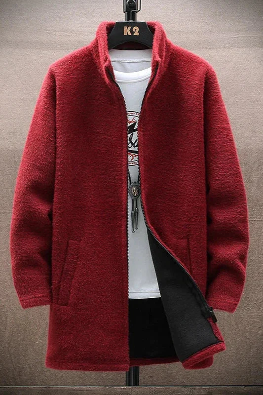 Dominique™ - Veste longue en coton avec ou sans capuche – Image 7