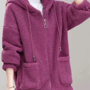 Nienke | Veste d'hiver à capuche pour femmes