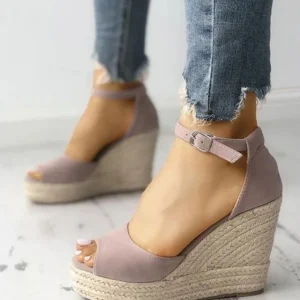 Isabel | Espadrilles élégantes avec lanière en corde stylisée