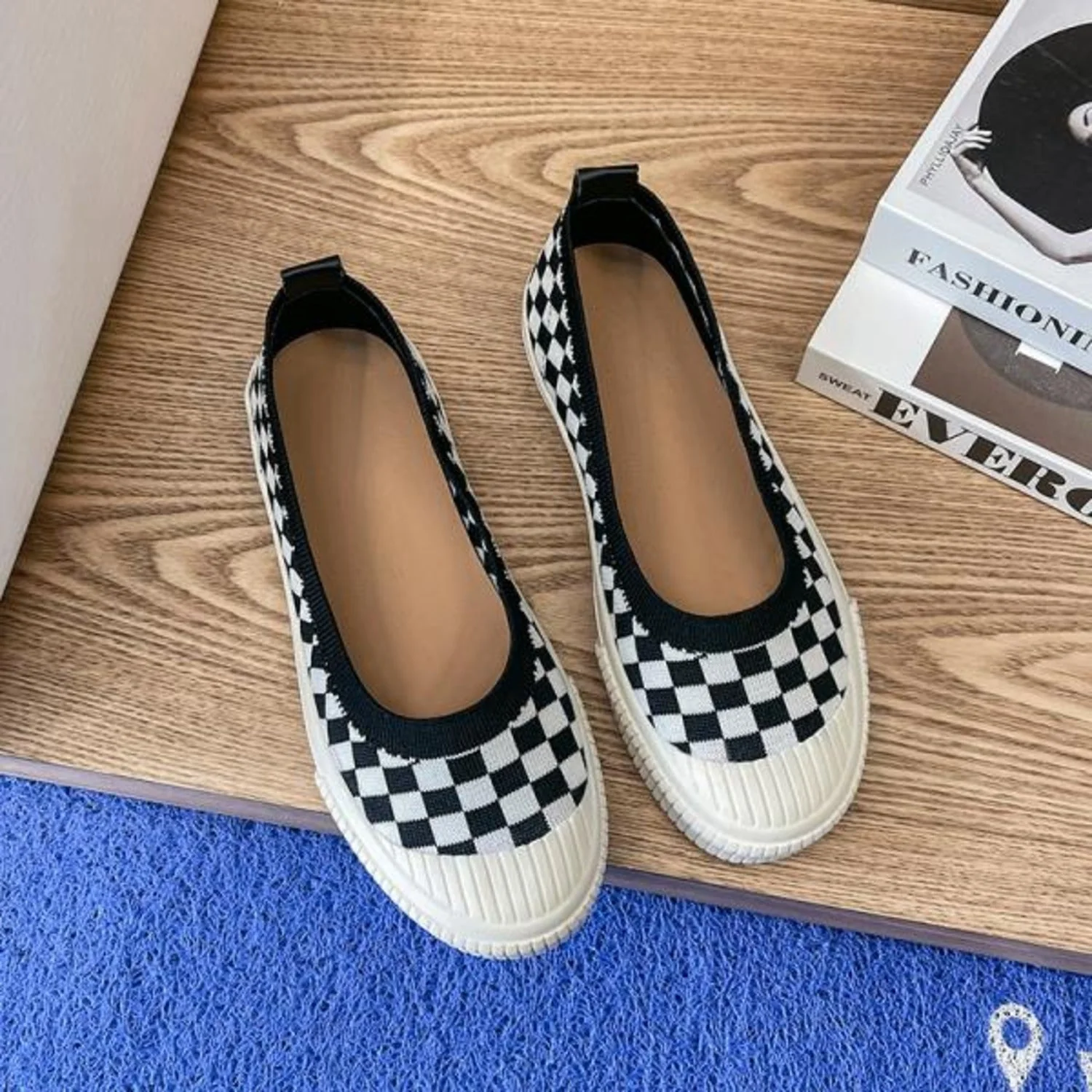 Roxy | Espadrilles élégantes en toile avec nez rond – Image 7