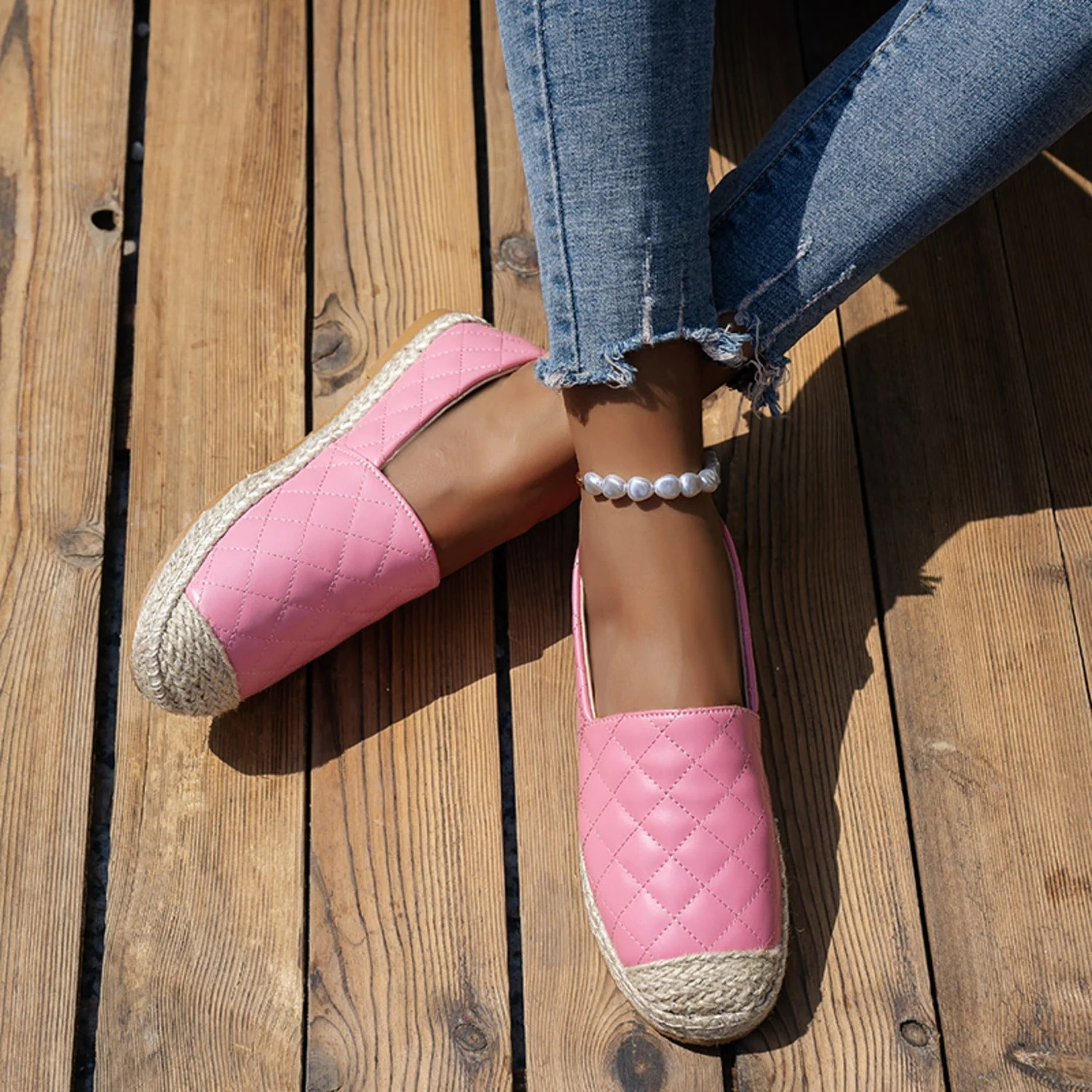 Lobke | Espadrilles respirantes de luxe au design élégant de corde tressée – Image 7