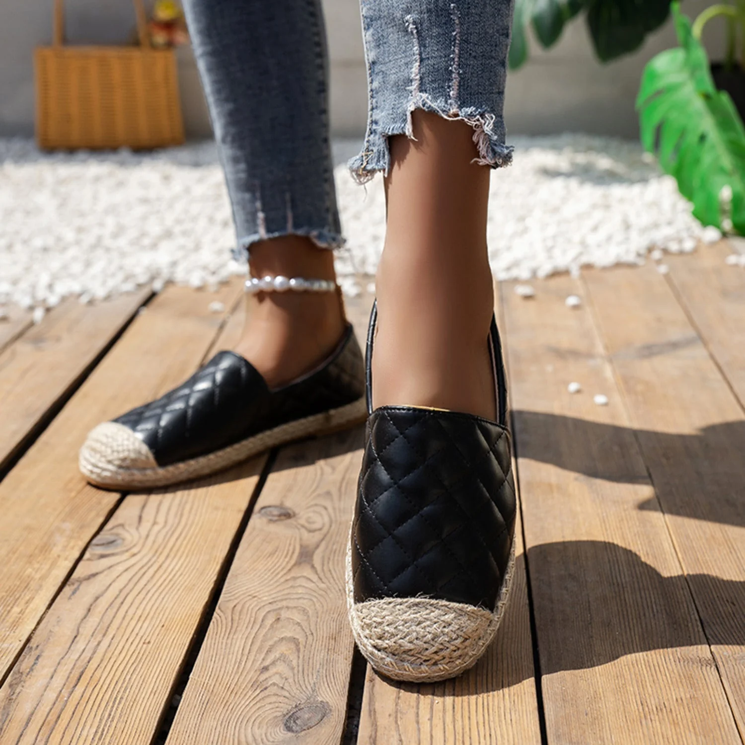 Lobke | Espadrilles respirantes de luxe au design élégant de corde tressée – Image 5