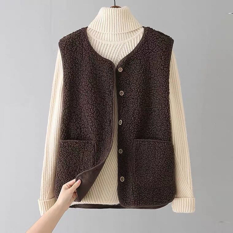 Rousseau™ | Gilet Douillet en Laine Fine – Image 5