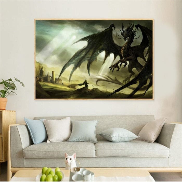 Poster Dragon Ailes Majestueuses – Image 3