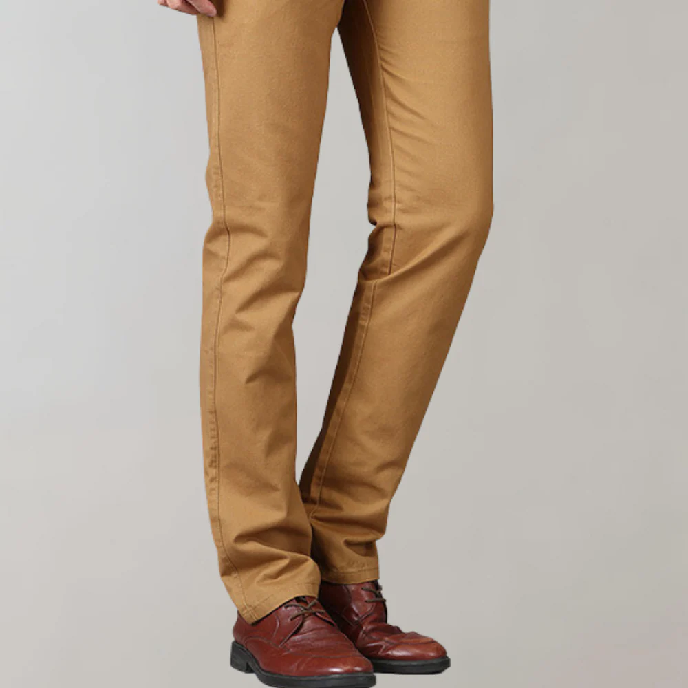 Pantalon chino Pelle stylé pour hommes – Image 3