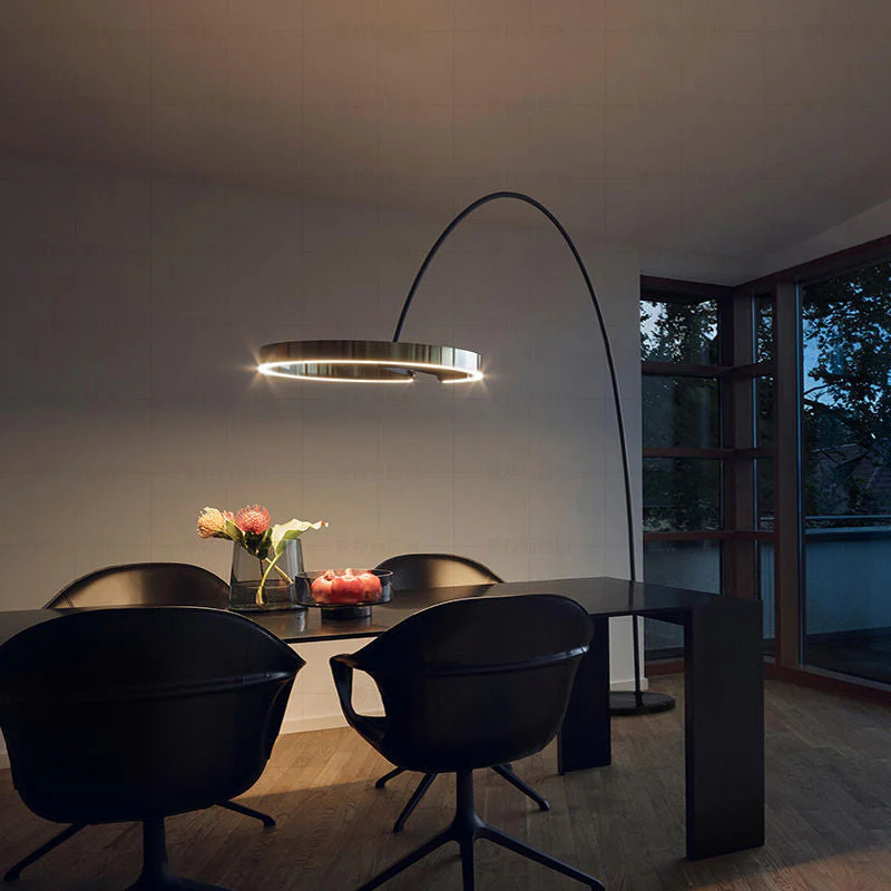 Lampadaire LED scandinave au design moderne – Image 3