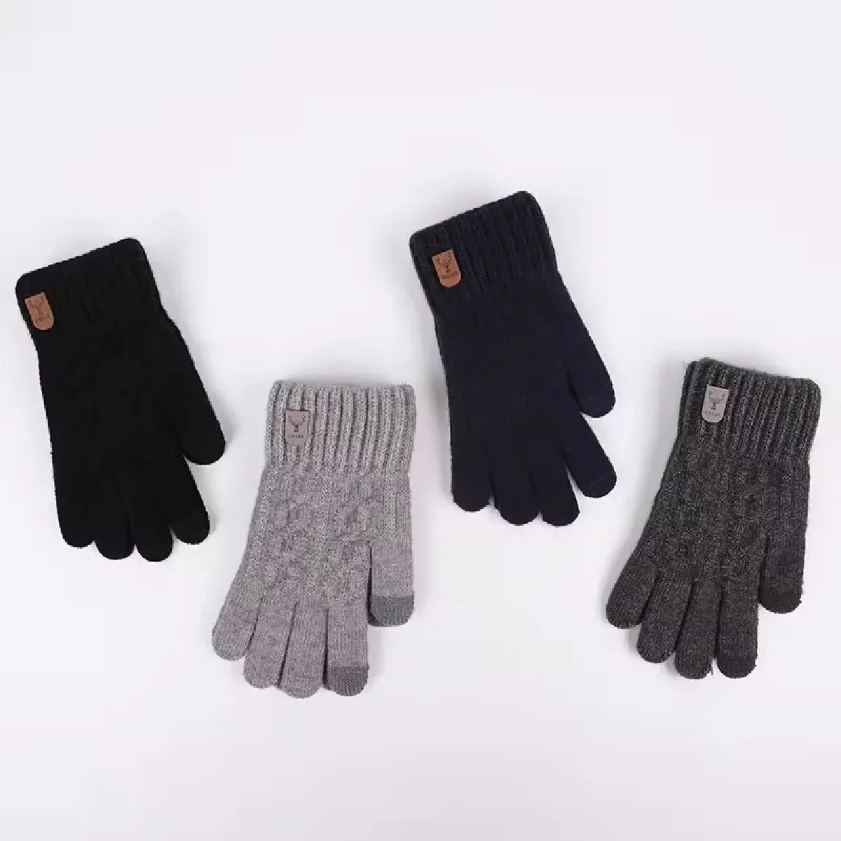 Henri™ | Gants d’hiver homme doublés velours tactiles – Image 3