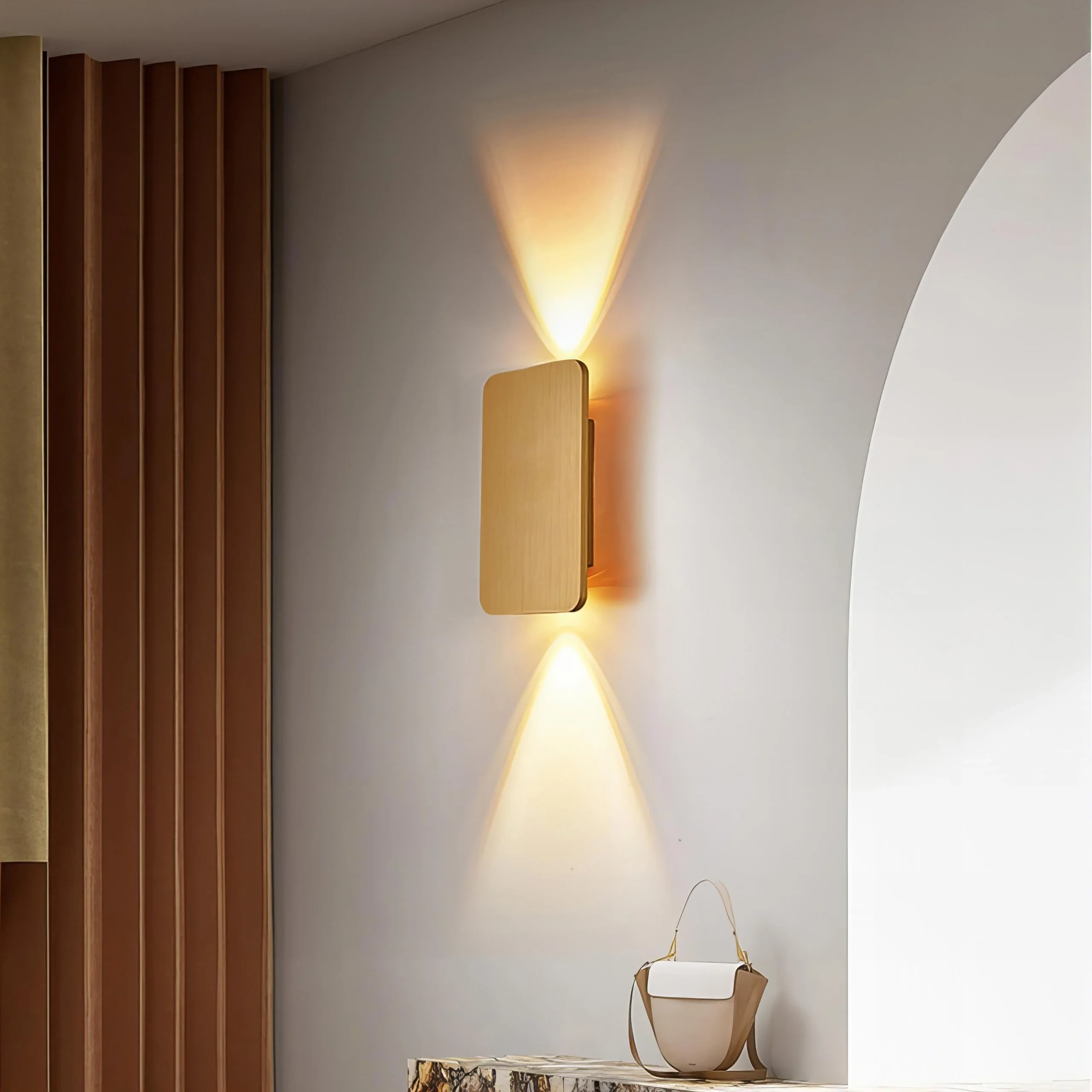 Koda - Applique rectangulaire élégante pour une atmosphère sophistiquée – Image 4