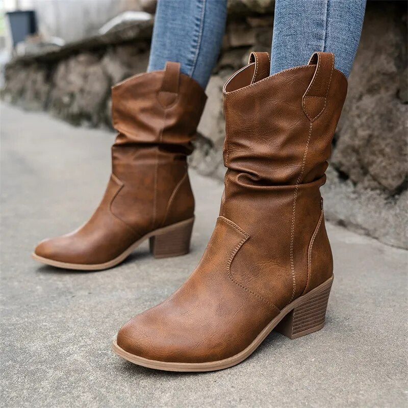 Luna | Bottes élégantes de style western pour femmes – Image 6